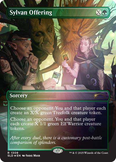 Sylvan Offering Rainbow Foil