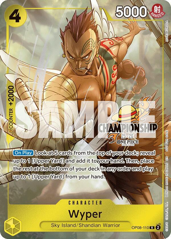【英語版】ワイパー CS2025-26 ワンピースカード Wyper - Wings of the Captain - One Piece Card Game - TCGplayer.com