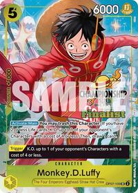 Monkey.D.Luffy (CS 25-26 Finalist Card Set 1) - OP07-109
