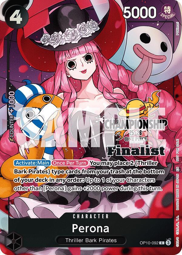 Perona (CS 25-26 Finalist Card Set 1) - One Piece Promotion Cards