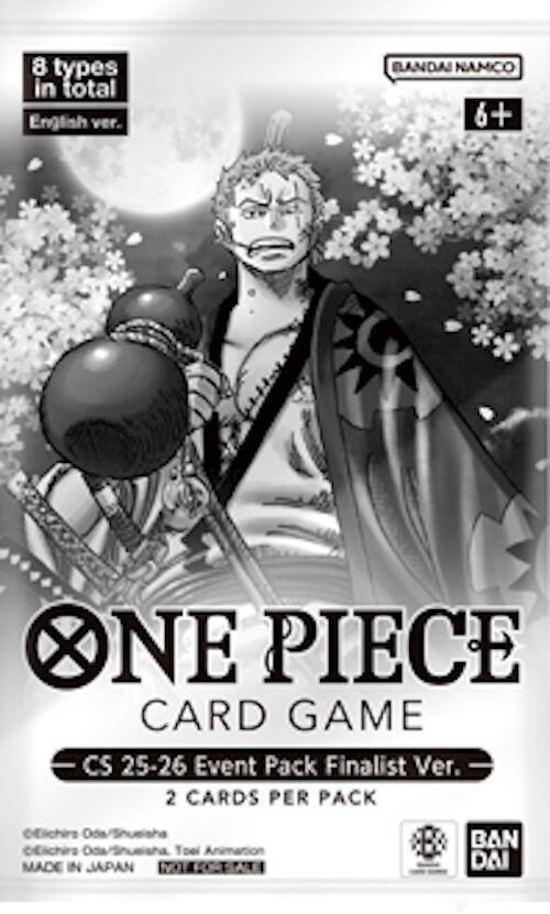 CS 25-26 Event Pack Finalist Ver. - One Piece Promotion Cards