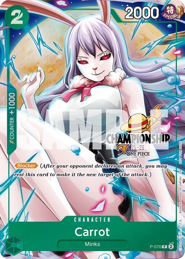 Carrot CS 25 26 Event Pack Finalist Ver onepiece card