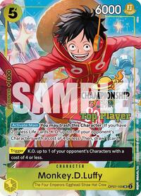 Monkey.D.Luffy (CS 25-26 Top Player Pack) - OP07-109