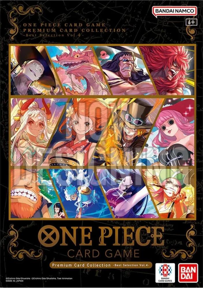ワンピース ベストセレクション vol4 4冊セット ONE PIECE カードゲーム プレミアムカードコレクション - ベスト