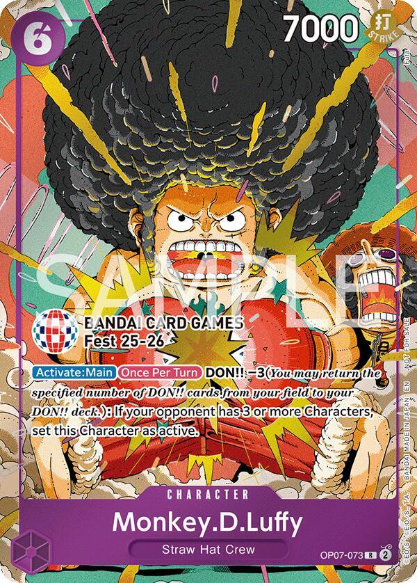 Monkey.D.Luffy (BANDAI Card Games Fest 25-26) - One Piece