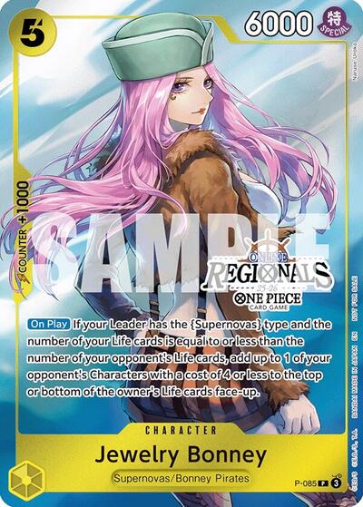 Jewelry Bonney (Online Regional Participation Pack 2025 Vol.2) One Piece Promotion Cards PR One Piece card — value and price
