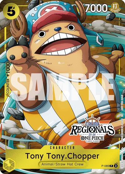 Tony Tony.Chopper (Online Regional Participation Pack 2025 Vol.2) One Piece Promotion Cards PR One Piece card — value and price