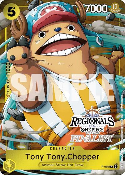 Tony Tony.Chopper (Online Regional Finalist Card Set 2025 Vol.2) card