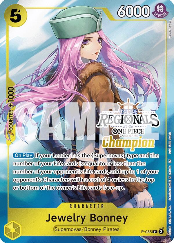 Jewelry Bonney (Online Regional Champion Card Set 2025 Vol.2