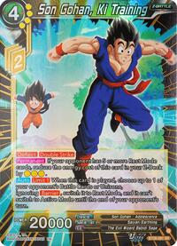 Son Gohan, Ki Training card art