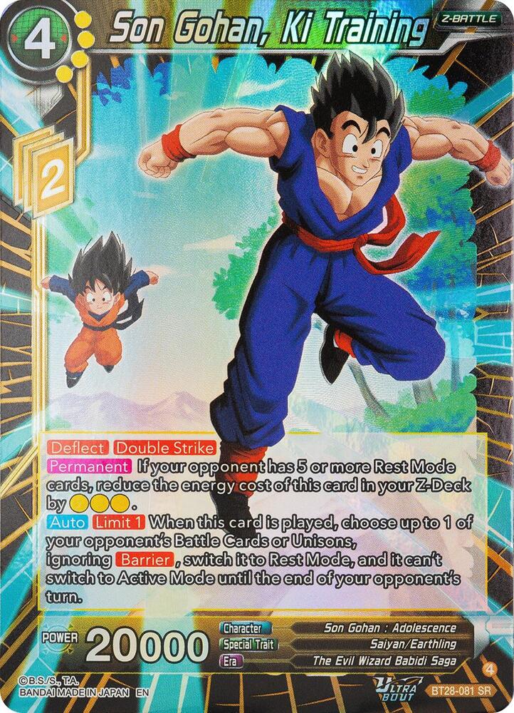 Son Gohan, Ki Training - Prismatic Clash - Dragon Ball Super