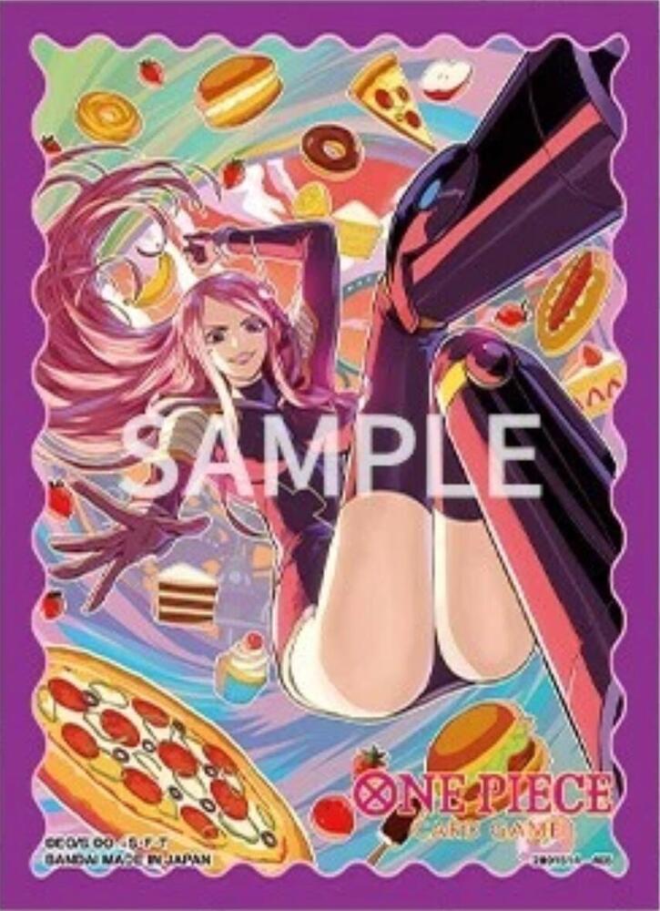 One Piece Card Game Official Sleeves: TCG+ Store Edition Vol. 5 - Jewelry Bonney (70-Pack) - Bandai Card Sleeves - Card Sleeves One Piece Card Game Official Sleeves: TCG+ Store Edition Vol. 5 - Jewelry Bonney (70-Pack) - Bandai Card Sleeves - Card Sleeves