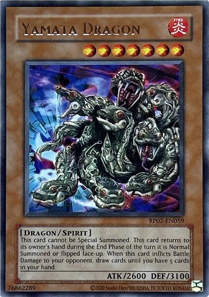 Yamata Dragon - Retro Pack 2 (2020 Date Reprint) - YuGiOh