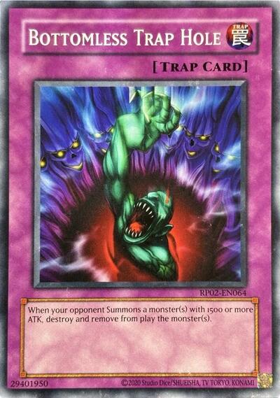Bottomless Trap Hole