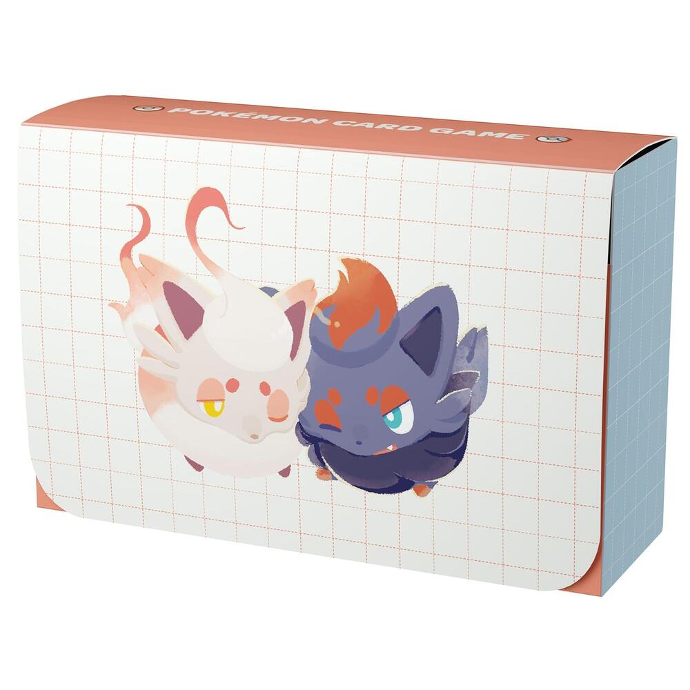 Pokemon Center Exclusive: Zorua & Hisui Zorua Deck Box - Pokemon Pokemon Center Exclusive: Zorua & Hisui Zorua Deck Box - Pokemon