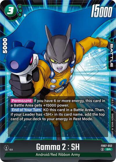 Gamma 2 : SH card