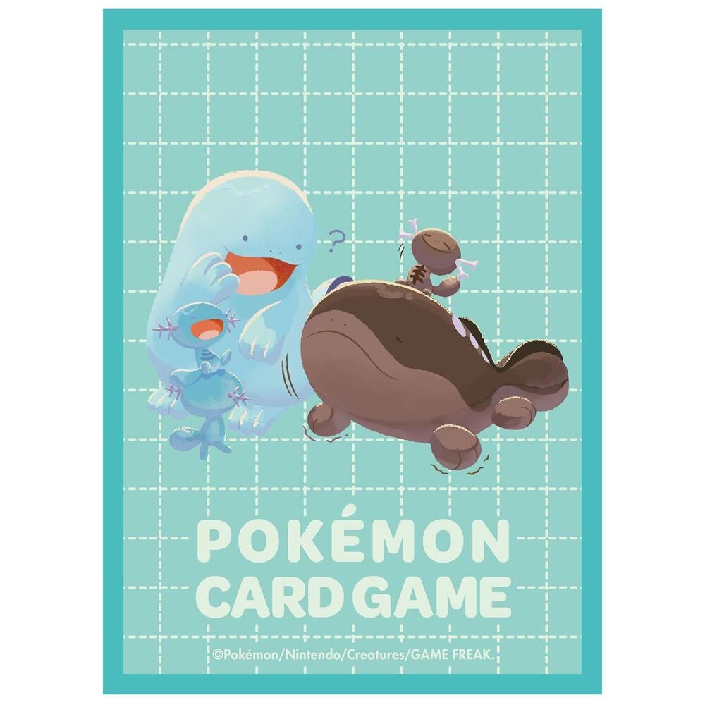 wooper card sleeves Pokmon TCG: Wetland Wonders Card Sleeves (65 Sleeves)