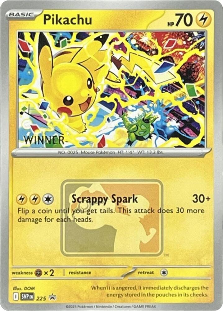 【PSA9】ピカチュウ WCS2025 winner プロモ Pikachu PSA9】ピカチュウ WCS2025 winner プロモ Pikachu - メルカリ