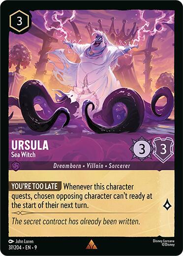 Ursula確認ページ② NRFB Sea Witch Ursula Great Villains Collection, Disney's the