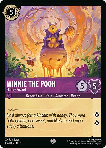 Winnie the Pooh - Hunny Wizard - Fabled - Disney Lorcana