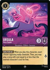 Ursula - Voice Stealer - Fabled - Lorcana card