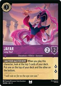 Jafar - Lamp Thief - Fabled - Lorcana card