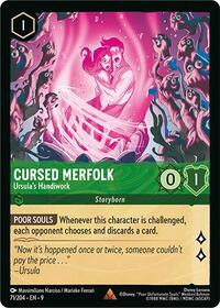 Cursed Merfolk - Ursula's Handiwork - Fabled - Lorcana card