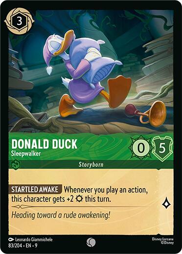 Donald Duck - Sleepwalker - Fabled - Disney Lorcana - TCGplayer.com