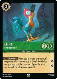 Heihei - Bumbling Rooster - Fabled - Lorcana card