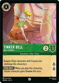 Tinker Bell - Most Helpful - Fabled - Lorcana card