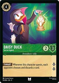 Daisy Duck - Secret Agent - Fabled - Lorcana card