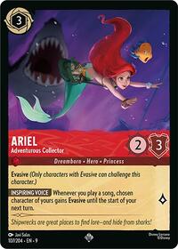 Ariel - Adventurous Collector - Fabled - Lorcana card