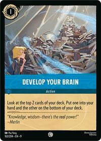 Develop Your Brain - Fabled - Lorcana card