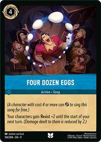 Four Dozen Eggs - Fabled - Lorcana card