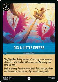 Dig a Little Deeper - Fabled - Lorcana card