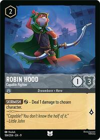 Robin Hood - Capable Fighter - Fabled - Lorcana card