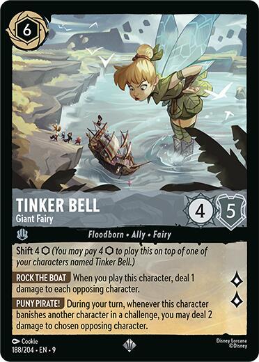 ティンカーベル Tinker Bell - Giant Fairy - Fabled - Disney Lorcana - TCGplayer.com
