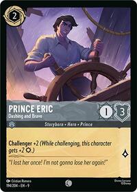 Prince Eric - Dashing and Brave - Fabled - Lorcana card