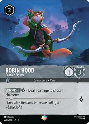Robin Hood - Capable Fighter