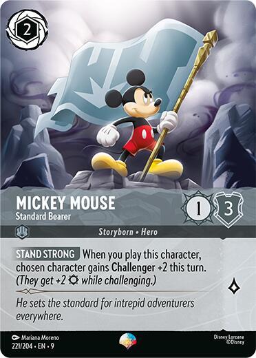 Mickey Mouse - Standard Bearer (Epic) - Fabled - Disney Lorcana