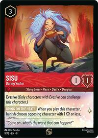 Sisu - Daring Visitor (Disney Lorcana Promo Cards)