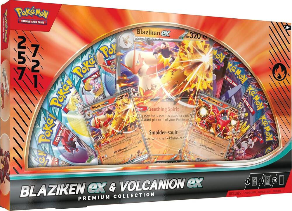 Blaziken ex & Volcanion ex Premium Collection - Miscellaneous