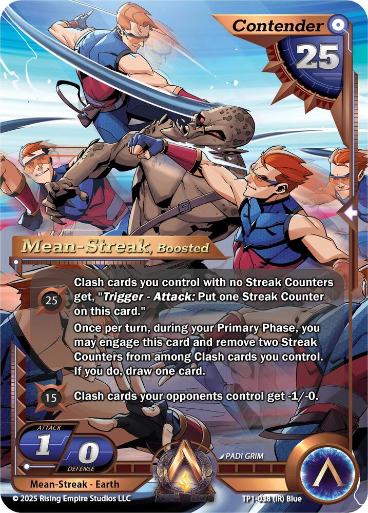 Mean-Streak, Boosted