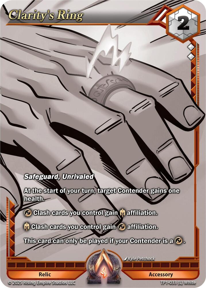 Clarity's Ring (Monochrome)