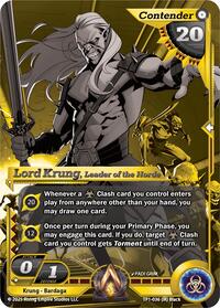 Lord Krung, Leader of the Horde (Gold)