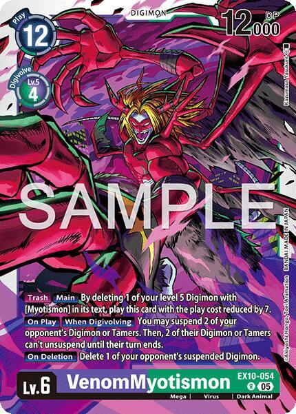 VenomMyotismon - Sinister Order - Digimon Card Game - TCGplayer.com