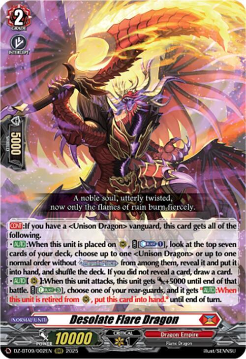 Desolate Flare Dragon - DZ-BT09: Super Brave Detonation