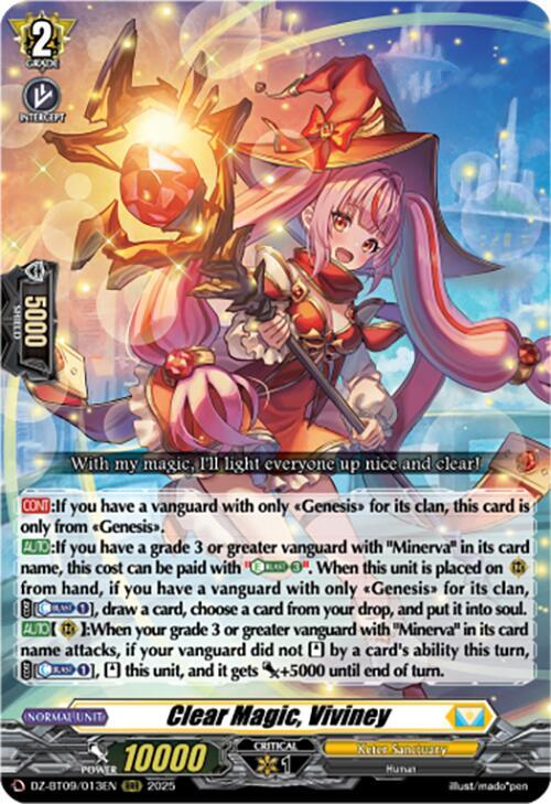 Clear Magic, Viviney - DZ-BT09: Super Brave Detonation - Cardfight