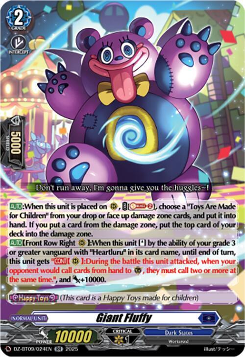 Giant Fluffy - DZ-BT09: Super Brave Detonation - Cardfight