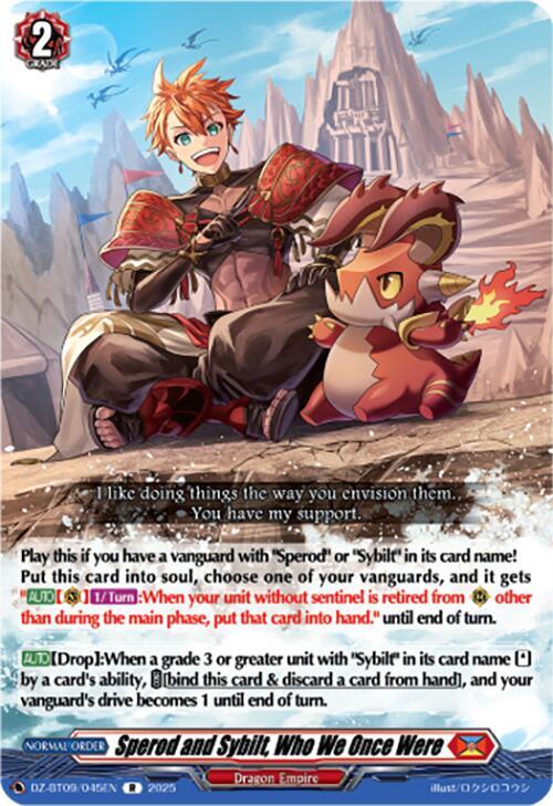 Sperod and Sybilt, Who We Once Were - DZ-BT09: Super Brave